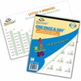 thumbnail image 2 of Channie’s Math Practice Combo Pack for Elementary School Students, One Page a Day Workbook and Little 9 Little Numbers Reusable Dry Erase Poster for Practicing Single Digit Multiplication Problems, 2 of 4