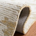 thumbnail image 6 of SAFAVIEH Martha Stewart Distressed Runner Rug, Gold/Ivory, 2'3" x 8', 6 of 7