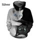 thumbnail image 3 of Sudadera con capucha con estampado de gato bonito para hombres y mujeres, sudaderas casuales divertidas con gatos, sudaderas, tops de ropa de calle, sudaderas de mujer, 3 of 5