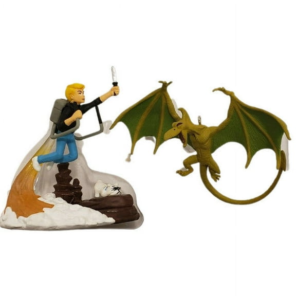 Hallmark Keepsake Jonny Quest 2 Piece Christmas Ornament Set