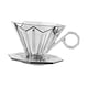 thumbnail image 4 of Taza de filtro de café octogonal, portafiltro de café reutilizable portátil multiusos Gris, 4 of 9