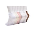 thumbnail image 4 of No Boundaries Women's Low-Cut Socks, 10-Pack, Sock Sizes 4-10, 4 of 5