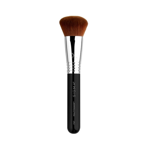Sigma Beauty F47 Multitasker Makeup Brush â Multi-Use Face Makeup Brush for Blending, Contouring, & Buffing, Use with Foundation, Blush, Bronzer, Contour, or Highlighter (1 Brush)
