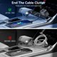 thumbnail image 5 of Cargador para Auto SONRU 84W Max Retráctil de Doble PD 33W USB-C, 5 of 7