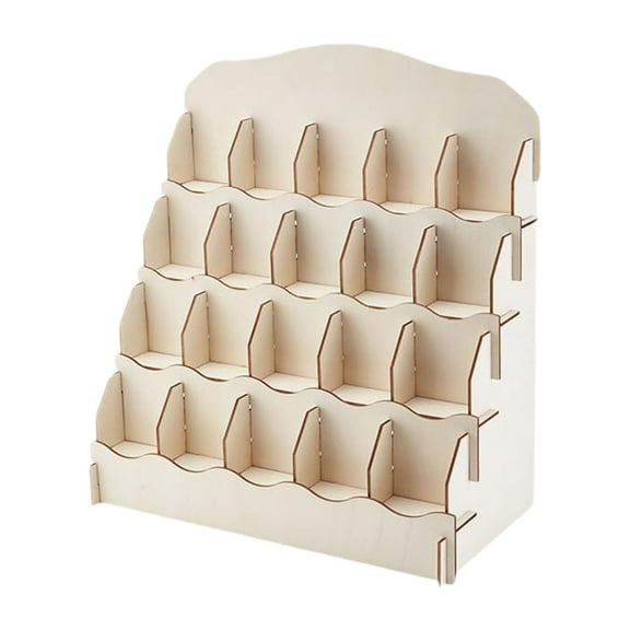 LeeQinersw Greeting Card Display Holder Retail Stores Storage Rack for Photos Brochures
