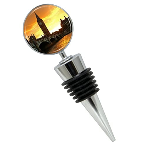 Big Ben Wine Bottle Stopper In Gift Box, Perfect For House Warming Gift