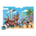 thumbnail image 2 of Crocodile Creek Pirates Treasure Double Fun Jigsaw Puzzle in Treasure Trunk Shaped Box (48 Piece), 2 of 2