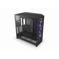 thumbnail image 4 of NZXT Large Dual-Chamber Mid-Tower ATX Airflow Case (cm-h92fb-r1), 4 of 11