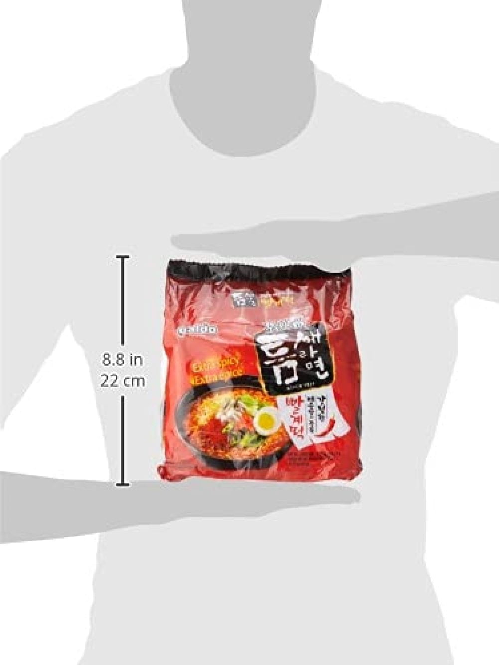 Paldo Teumsae Ramen, 4.23 Ounce (Pack of 20)