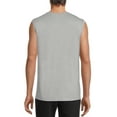 thumbnail image 3 of Athletic Works Men's and Big Men's Sleeveless Muscle T-Shirt, 3 of 5