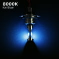 thumbnail image 3 of 2PCS 6000K/8000K H7 Super Bright LED Headlight Bulbs Kit High Low Beam, 3 of 6