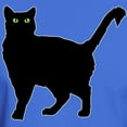 thumbnail image 3 of CafePress - Black Cat Silhouette Dark T Shirt - Men's Classic Graphic Cotton T-Shirt, 3 of 4