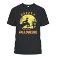 thumbnail image 3 of NH2 Creative Dachshund Halloween Shirt, Funny Weiner Dog T-Shirt for Women Men, Happy Halloweenie Tee, 3 of 4