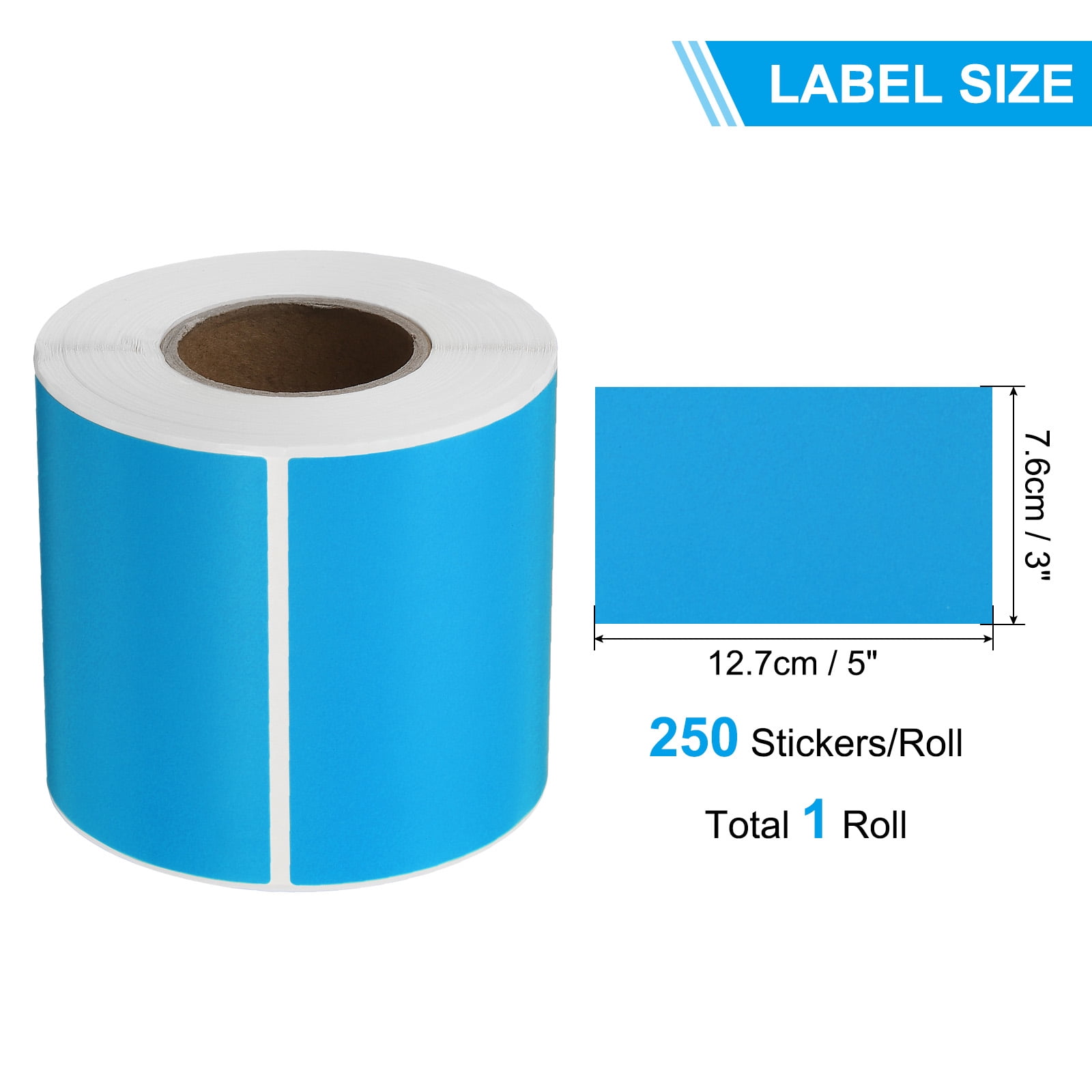 Uxcell Rectangular Color Coding Labels Rectangle Colored Labels Sticker Moving Stickers Label Tags Cyan