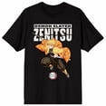 thumbnail image 6 of Demon Slayer: Infinity Castle Zenitsu Agatsuma Graphic Men's Black Short Sleeve Tee-XL, 6 of 7