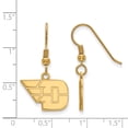 thumbnail image 2 of 925 Sterling Silver With GP LogoArt University of Dayton Small Dangle Earrings; for Adults and Teens; for Women and Men, 2 of 2