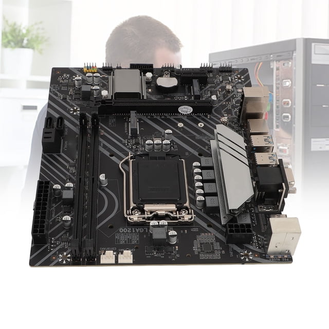 Placa Base de la Computera, M.2 Slot Gaming Motherboard Z490 Gaming Plus USB 3.2 Gen1 1000Mbps Lan Puertos de Video VGA para LGA 1200 Socket PARA OFICINA