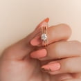 thumbnail image 6 of 1 Carat Stunning IGI Certified Lab Grown Diamond Wedding Ring for Women 10K Yellow Gold | Round Cut Lab Created Solitaire Diamond Rings | Size 7 Diamond-Capitals, 6 of 10