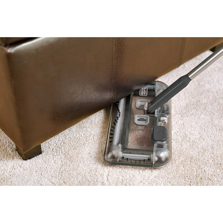 BLACK + DECKER Cordless Rechargeable Multi-Surface Floor Sweeper Grey NEW  NIB
