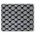 thumbnail image 1 of Philodendron Mouse Pad, Monochrome Pattern with Detailed Modernistic Leaves Graphic, Rectangle Non-Slip Rubber Mousepad, Charcoal Grey and White, by Ambesonne, 1 of 2