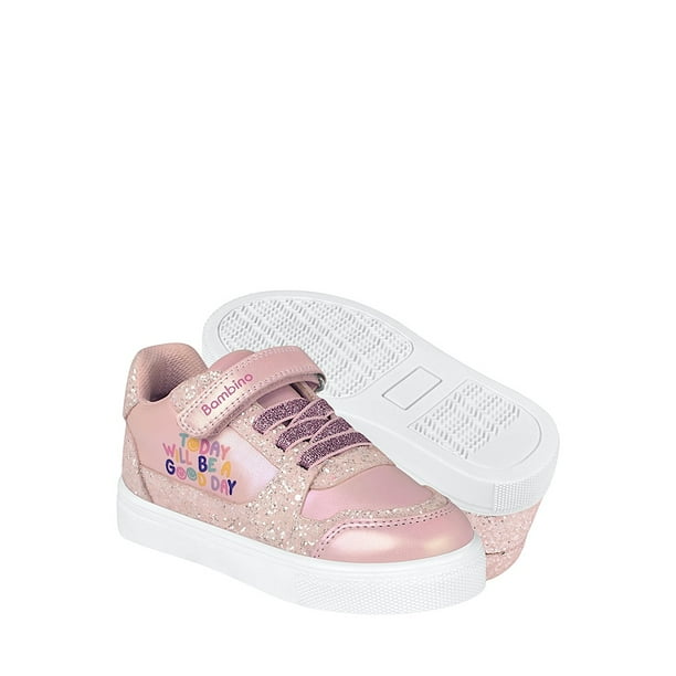 TENIS CASUALES NIÑA BAMBINO BM1749-A2 SIMIPIEL ROSA 15-17