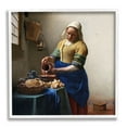 thumbnail image 4 of Stupell Industries The Kitchen Maid Johannes Vermeer Classical Painting Painting White Framed Art Print Wall Art, Design by one1000paintings, 4 of 5