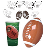 Football Fan Party Cheering Supply 4pc Party Pack, Green White Brown