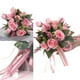 thumbnail image 4 of Ramo de novia de rosa artificial para boda con cinta de seda y hortensias, arreglo floral para dama de honor y decoración del hogar, 4 of 7