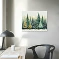 thumbnail image 3 of Nawypu Christmas Tree Print, Winter Landscape, Watercolor Christmas Tree Painting Print, Pine Tree Art, Farmhouse Christmas wall art, Winter Wall Art, 3 of 4