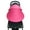 Pink, variant on UDIYO Baby Stroller Pram Pushchair Windproof Sun Shield Visor Sunshade Canopy Cover