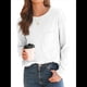 thumbnail image 2 of Tops de Larga para Mujer, Holgados, Bonitos, Gruesos, para Otoño e Invierno, Ropa de Crucero A XL, 2 of 9