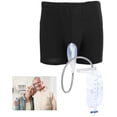 thumbnail image 1 of Bolsa reutilizable para orinal masculino, catéter, bolsa para pierna, bolsa para orinar, portátil, portátil, para hombre, cintura elástica, cintura elástica, colector de reemplazo de orina, soporte para bolsa de orina (L) brillar Electrónica, 1 of 5