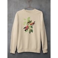 thumbnail image 3 of White-Winged Crossbills Sweatshirt Men -John James Audubon Designs, Male XX-Large, 3 of 4