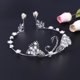 thumbnail image 4 of EeaseMX Adorno para tarta de cisne, corona para tarta de boda, diadema, suministros para fiesta (plateado), 4 of 7
