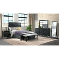 thumbnail image 3 of Intercon Laguna 30" Wide Bedroom Floor Mirror, Weathered Steel, 3 of 3