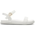 thumbnail image 2 of Women's Stylish Open Toe Flat Sandals with Arch Support for Effortless Comfort, 2 of 7