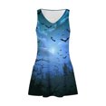 thumbnail image 3 of Summer Dress for Women,Dress for Women,Womens Summer Fashion Printing Pocket Sleeveless V-Neck Dress,Womens Summer Dress,Womens Summer Dress, 3 of 5
