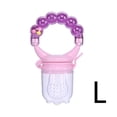 thumbnail image 6 of Amerteer Baby Fresh Fruit Food Feeder Nibbler Pacifier|Training Massaging Toy Teether| Food Grade Soft Safe BPA-Free Silicone Pouches| Babies Toddlers Infants Kids, 6 of 8