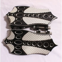 FLOORBOARDS REAR FOOTPEGS FOOTBOARDS FOR HARLEY TOURING SOFTAIL HERITAGE GLIDE