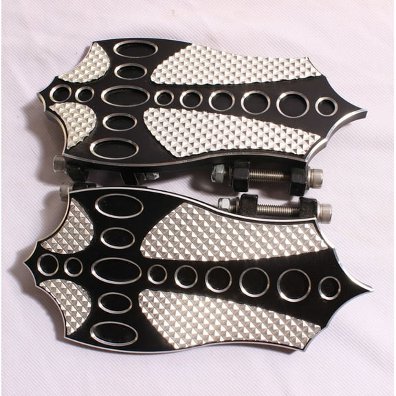 FLOORBOARDS REAR FOOTPEGS FOOTBOARDS FOR HARLEY TOURING SOFTAIL HERITAGE GLIDE