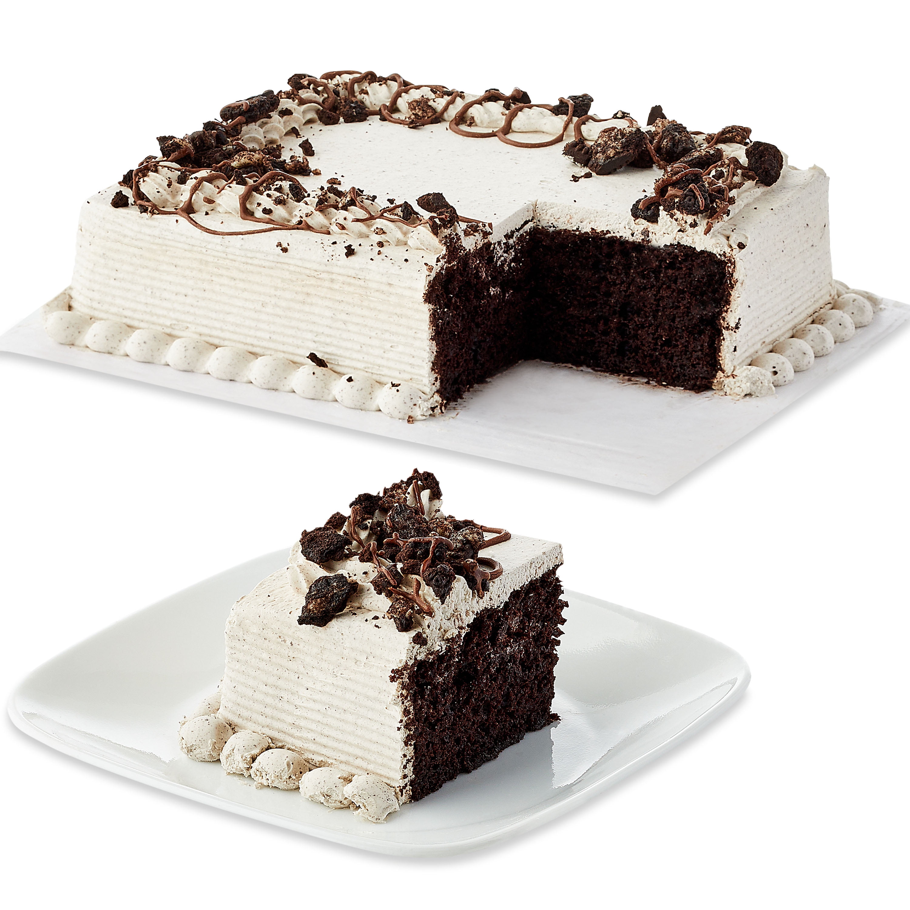 Freshness Guaranteed Cookies & Creme Cake, Whipped Topping, 24.7 oz