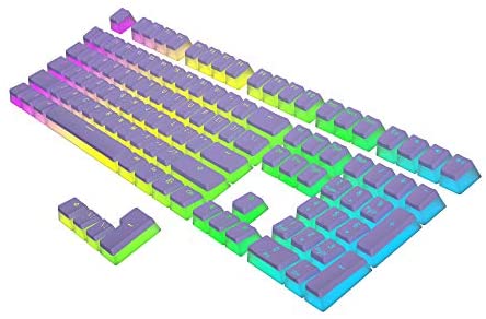 HK Gaming 108 Double Shot PBT Pudding 