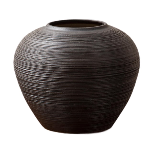 Jarrón de cerámica para flores, moderno y decorativo, para ramo de granja, para entrada, mueble de TV, mesita de noche, mesa de comedor. S