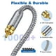 thumbnail image 3 of Premium Subwoofer Cable 10 M Rca Lfe Subwoofer Cable Rca Digital Audio Coaxial Cable Grey, 3 of 5