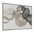 thumbnail image 2 of A&B Home Think of You I Watercolor Oil Painting on Frame - 47"W x 35.5"H x 1.5"L - Grey/Silver, 2 of 5