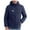 21 Areas 3-levels-Blue, variant on Heated Jackets for Men with Hood Printed 21 Heating Zones and 3-levels Quilted Coats with Pockets Workout USB Rechargeable 4 Control Jacket Casual Zip Up Stand Collar no Power Bank