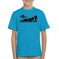 thumbnail image 1 of The Magic Roundabout Characters Silhouette Kid's T-shirt, 1 of 5