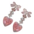 thumbnail image 4 of Pendientes colgantes con forma de corazón, pendientes acrílicos de amor para mujer, pendientes acrílicos de amor, pendientes colgantes con forma de gota de amor, impulsados por el rendimiento, 4 of 8