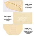 thumbnail image 6 of CF String Bikini Underwear for Women Soft Stretch Modal Bikini Panties High Cut Stretch Ladies Hipster Panty(6A,2XL), 6 of 9