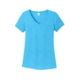 thumbnail image 5 of District Made Women's Short Sleeve Perfect Tri V-Neck T-Shirt - DM1350L, 5 of 6